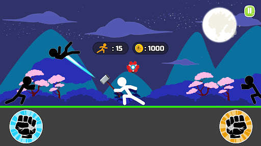 Stickman Fighter Epic Battle 2 screenshot 1