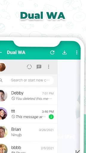 Clone WA Web Scanner - Dual WA screenshot 2