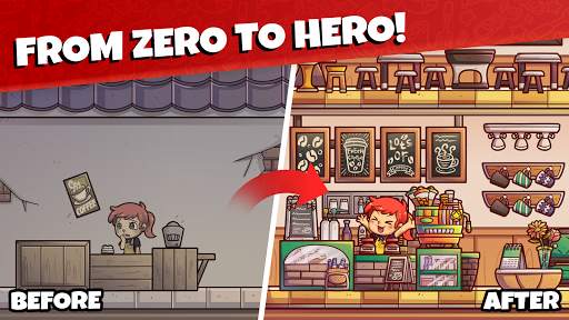 Own Coffee Shop: Idle Tap Game screenshot 2