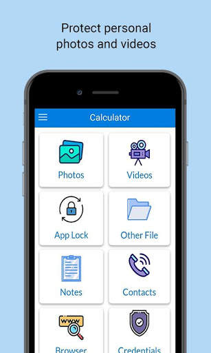 Calculator Vault - Photo & Video Hide Contact lock screenshot 2