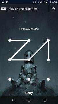 Robot App Lock Theme screenshot 8