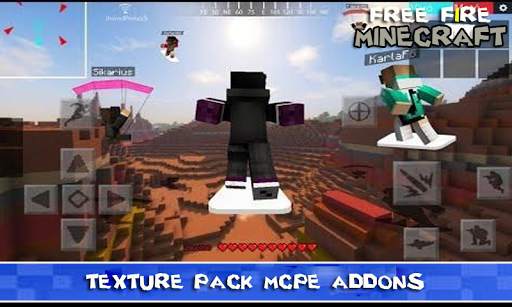 Mods free Fire For MCPE screenshot 2