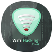 Wifi password hacker prank icon