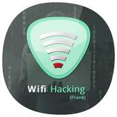 Wifi password hacker prank logo