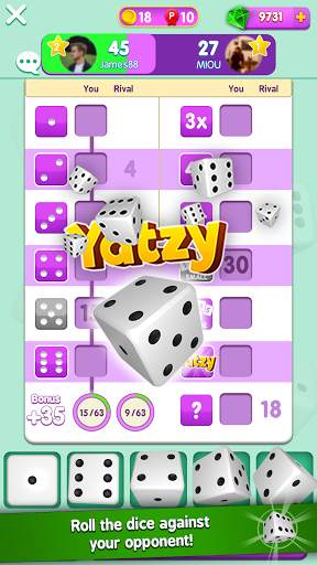 Yatzy Duels Live Tournaments screenshot 1