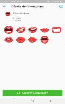 Lips Stickers screenshot 8