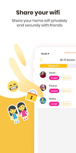 bewifi - Wifi Sharing and Connection screenshot 3