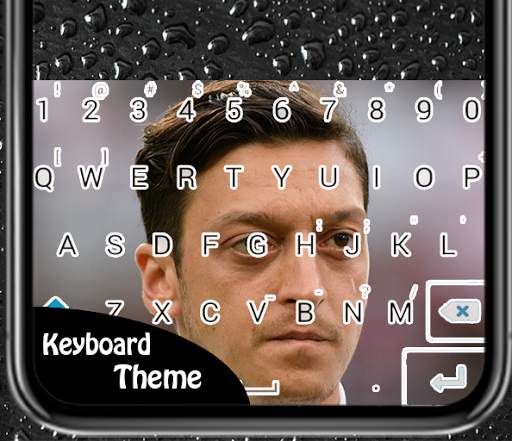 Keyboard Simple Ozil Theme - Coolykeybd स्क्रीनशॉट 3