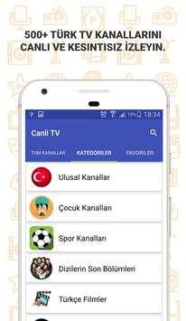 Türkiye Canlı TV Mobil screenshot 2