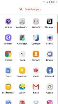 Pro Launcher S8 Theme Edge screenshot 4