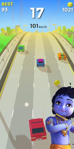 Krishna game : Krishna car racing game 6 تصوير الشاشة