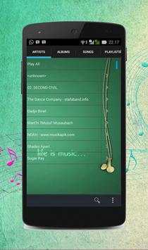Default Music Player screenshot 1