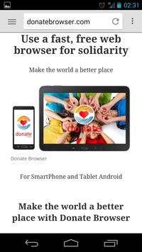 Donate Browser screenshot 4
