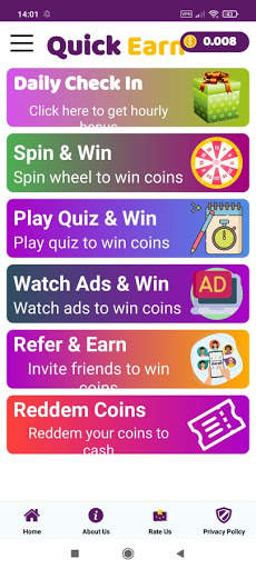 Quick Earn screenshot 1