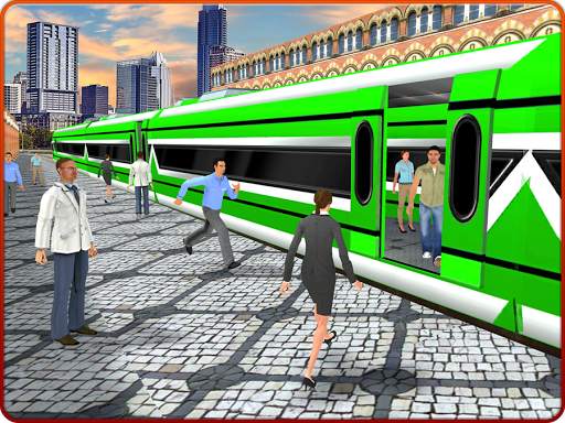 Impossible Bullet Train Drive : Subway On Rails 3D screenshot 6