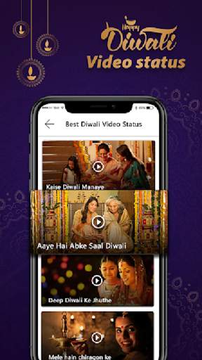 Diwali Video Status 2020 - दिवाली वीडियो स्टेटस स्क्रीनशॉट 2