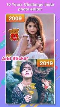10 Year Challenge Maker Insta Photo Editor screenshot 3