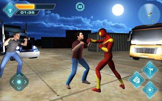Flying Iron Spider Hero Adventure screenshot 6