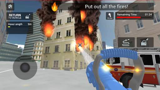Fire Truck Driving Simulator screenshot 26