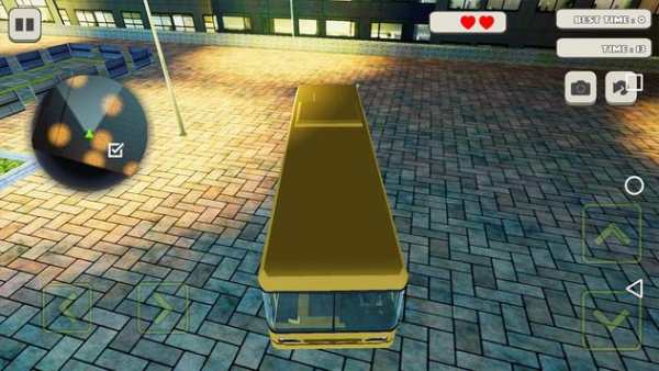 Coach Bus Night Parking Simulator screenshot 4