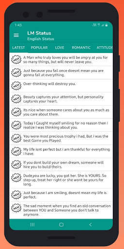 LM Status - Shayari, jokes Hindi & English 2020 screenshot 8