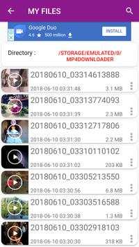 MP4 Downloader screenshot 5
