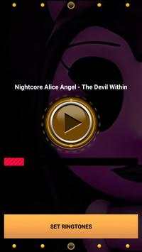 Nightcore Alice Angel Song Ringtones स्क्रीनशॉट 3