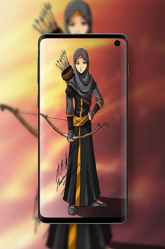 Teen Muslim Cartoon Wallpapers HD screenshot 5