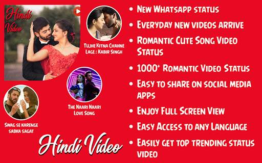 Hindi Video Status - Hindi Status screenshot 1