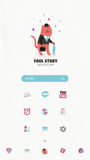 FaulStory dodol luancher theme screenshot 1
