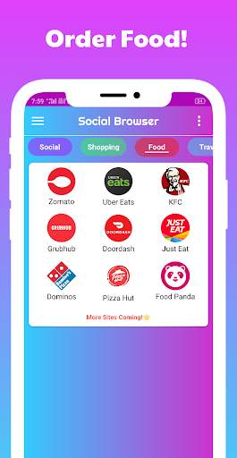 Social Media, Shopping, Travel, Food: All in One📱 screenshot 4