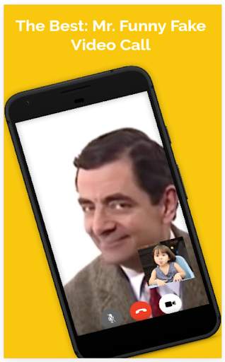 Mr. Funny Fake Video Call & Wallpaper HD screenshot 3