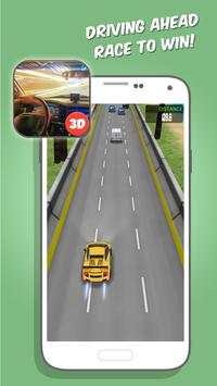 3D Car Racing - Traffic Rush screenshot 2