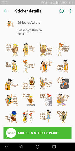 Lankan Stickers - Sinhala WhatsApp Stickers screenshot 4