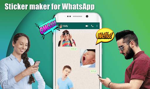 Sticker Maker - animated stickers for Whatsapp 1 تصوير الشاشة