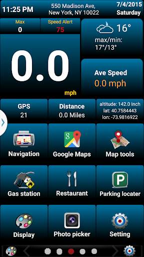 Car GPS Expert, Speed Limit &Floating speedometer. स्क्रीनशॉट 3
