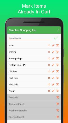 Simplest Shopping List Pro screenshot 5