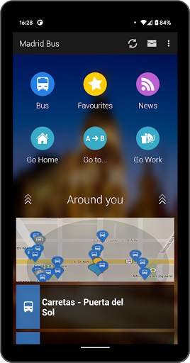 Madrid Bus screenshot 1