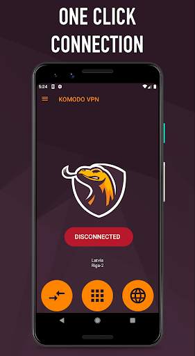 KOMODO VPN - Fast, Unlimited, Free VPN Service screenshot 4