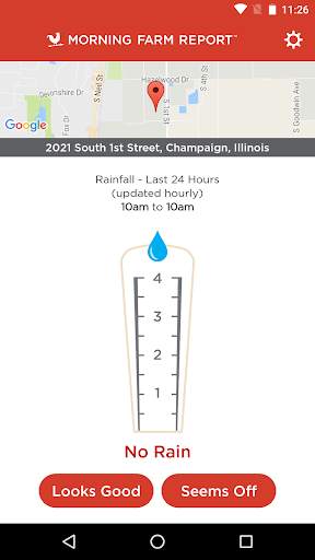 Pocket Rain Gauge screenshot 2