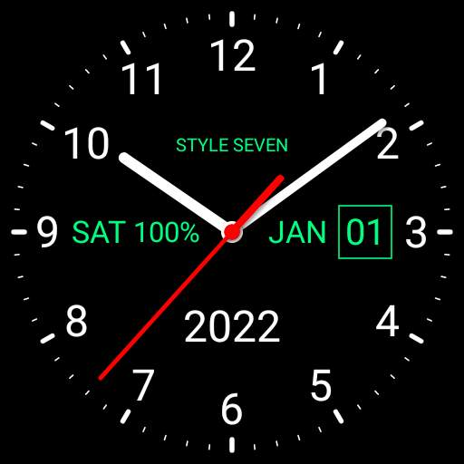 Analog Clock Live Wallpaper-7 5.8