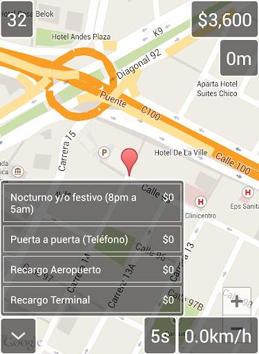 Taxímetro GPS screenshot 2