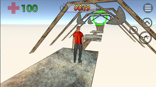 Clumsy Fred - ragdoll physics simulation game screenshot 1