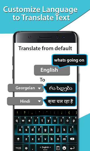 iTranslator Keyboard Chat voice Translator screenshot 2