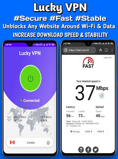 LuckyVPN - A Fast VPN - Free Secure VPN Proxy screenshot 5