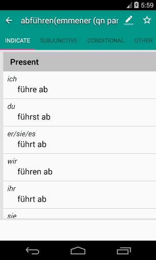 Verbes allemands communs - Apprendre l'allemand screenshot 4