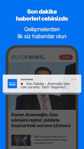 Euronews: Avrupa'dan haberler screenshot 2