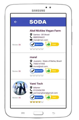 SODA (Services On Data App) screenshot 7
