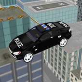 911 Police Car Roof Jumping logo