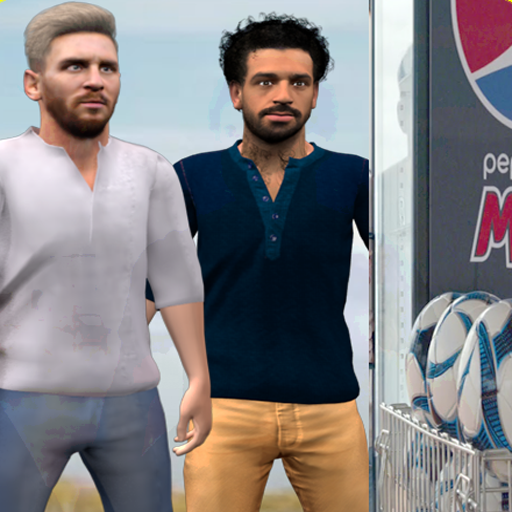 Mo Salah VS Messi icon